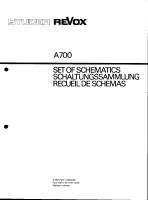Revox A-700-Schematic